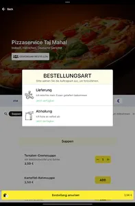 Pizzaservice Taj Mahal screenshot 17