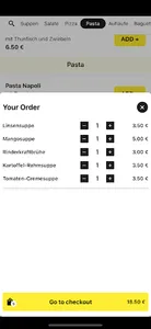 Pizzaservice Taj Mahal screenshot 4