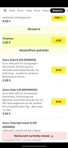 Escobar Pizza & Pasta screenshot 2