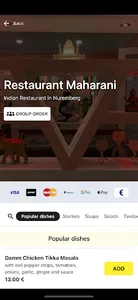 Restaurant Maharani screenshot 1