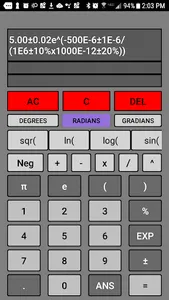 Error Analysis Scientific Adva screenshot 1