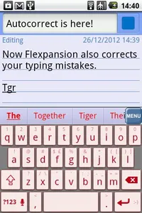 Flexpansion Keyboard FREE screenshot 4