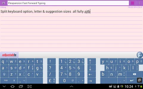 Flexpansion Keyboard FREE screenshot 9