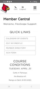 Univ. of Louisville Golf Club screenshot 1