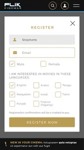 FLIK CINEMAS & ENTERTAINMENT screenshot 4
