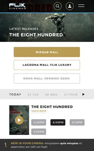 FLIK CINEMAS & ENTERTAINMENT screenshot 5