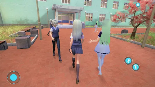 Anime High School Girl Game 3D screenshot 5