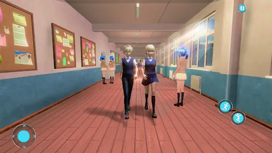 Anime High School Girl Game 3D screenshot 6