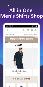 Men Shirts - Men Clothing Onli screenshot 2