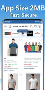 T-Shirt Online Shopping Flipka screenshot 1