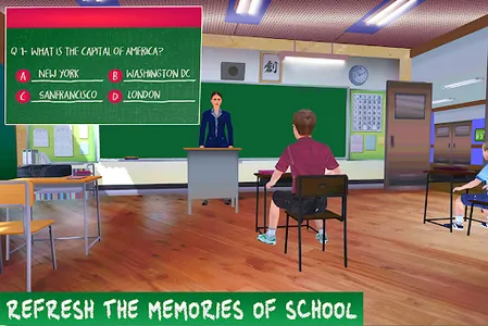 High School Education Game screenshot 1