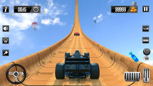 Crazy Car Stunts: Ramp Racing screenshot 0