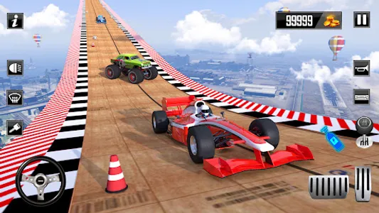 Crazy Car Stunts: Ramp Racing screenshot 2