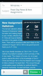 Flocknote screenshot 2