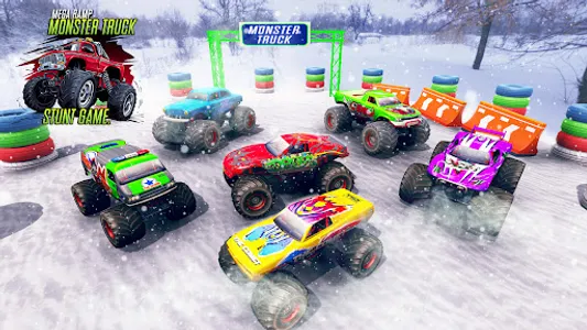 Monster Truck Mega Ramp Stunt screenshot 9