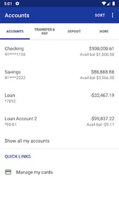 FLCBank Mobile screenshot 2