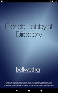 Florida Lobbyist Directory screenshot 5