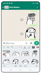 Flork Stickers memes WASticker screenshot 13