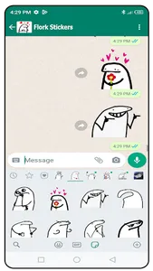 Flork Stickers memes WASticker screenshot 7