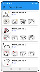 Flork Stickers memes WASticker screenshot 9