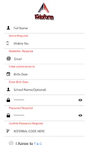 Kidoform screenshot 1