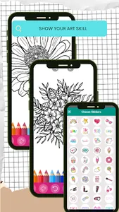 Flower Coloring Book screenshot 3