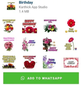 Flowers and Roses Stickers screenshot 4