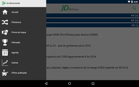 IDMidCaps screenshot 6