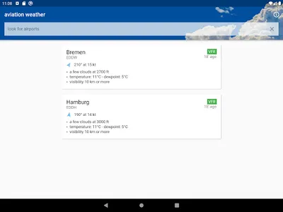 Aviation weather - METAR & TAF screenshot 3