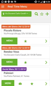 Real Time Menu screenshot 0