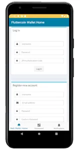 Fluttercoin FLT Crypto Wallet screenshot 1