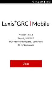 Lexis GRC Mobile screenshot 0