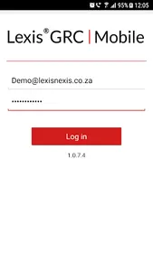 Lexis GRC Mobile screenshot 1