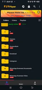 FLV Player - Media Player App screenshot 0