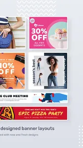 Online Banner Maker App screenshot 1