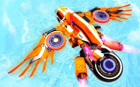 Indian Flying Bike Driver Game screenshot 5