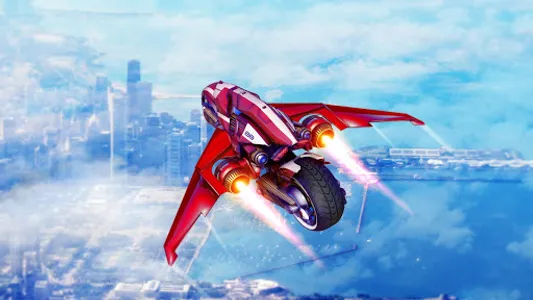 Indian Flying Bike Driver Game screenshot 6