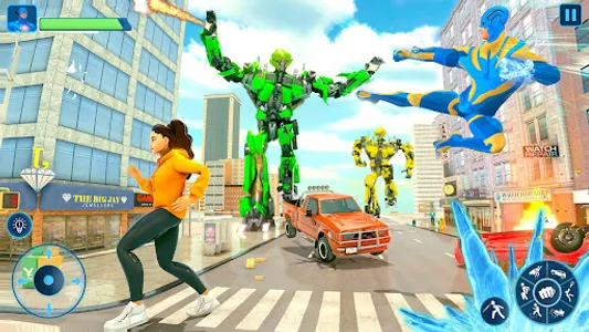 Snow Storm Hero City Battle screenshot 13