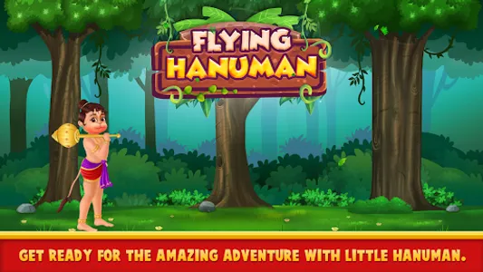 Flying Hanuman Adventure Game screenshot 0