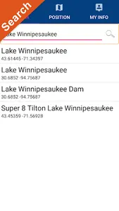 Lake Winnipesaukee GPS Charts screenshot 1