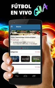 Fútbol en Vivo y Directo Guía screenshot 0