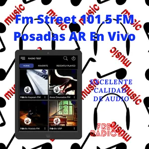 Fm Street 101.5 FM Posadas AR  screenshot 10