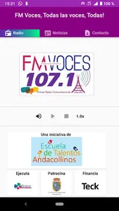 FM Voces Andacollo screenshot 1