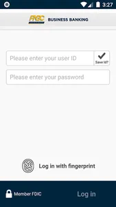 FNBC Mobile Business Banking screenshot 1