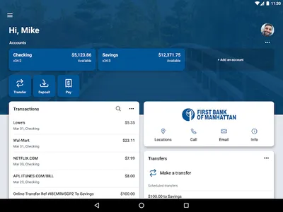 1st Bank of Manhattan screenshot 5