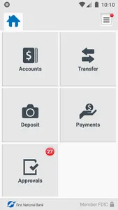 First National Bank Oldham screenshot 2