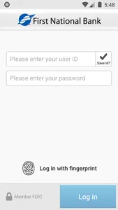 First National Bank Pierre Biz screenshot 1