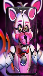 Wallpaper for Foxy and Mangle screenshot 22