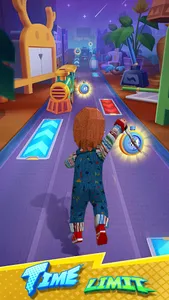 Subway Chucky Runner skyboard screenshot 1