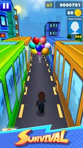 Subway Chucky Runner skyboard screenshot 4